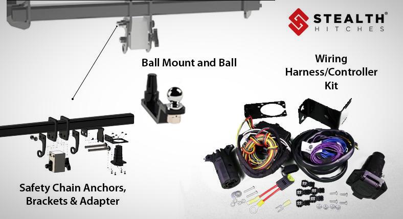 BMW X3 (F25) High Performance (2015 - 2017) Rack to Tow Conversion Package