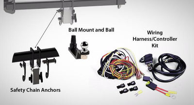 Conversion package and tow assembly kit for Tesla Model 3