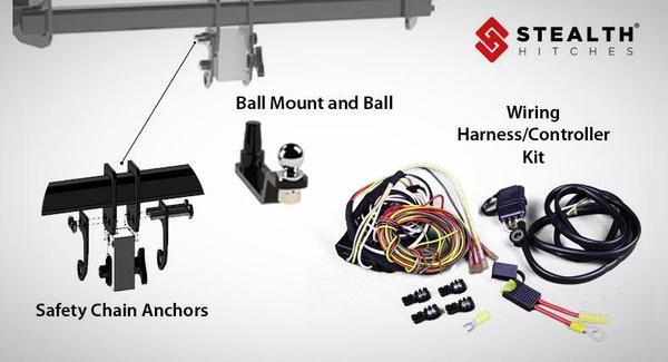 Stealth SHT25019 towing conversion package contents
